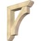 Ekena Millwork Westlake Slat Rough Sawn Bracket w/ Offset Brace, Douglas Fir, 8"W x 38"D x 44"H BKT0806X38X44WTL06RDF - alternate 1